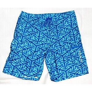Simms Solarflex Men's Board Shorts Swim Surf Bathing Suite For Fishing Size 38